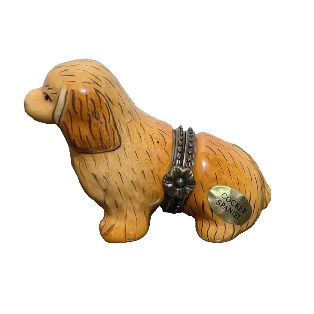 Ganz Cocker Spaniel Ceramic/Porcelain Dog Mini Figurine 3